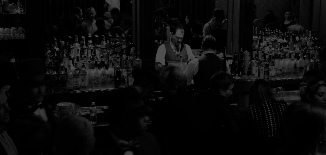 Bartender Behind Rental Bar